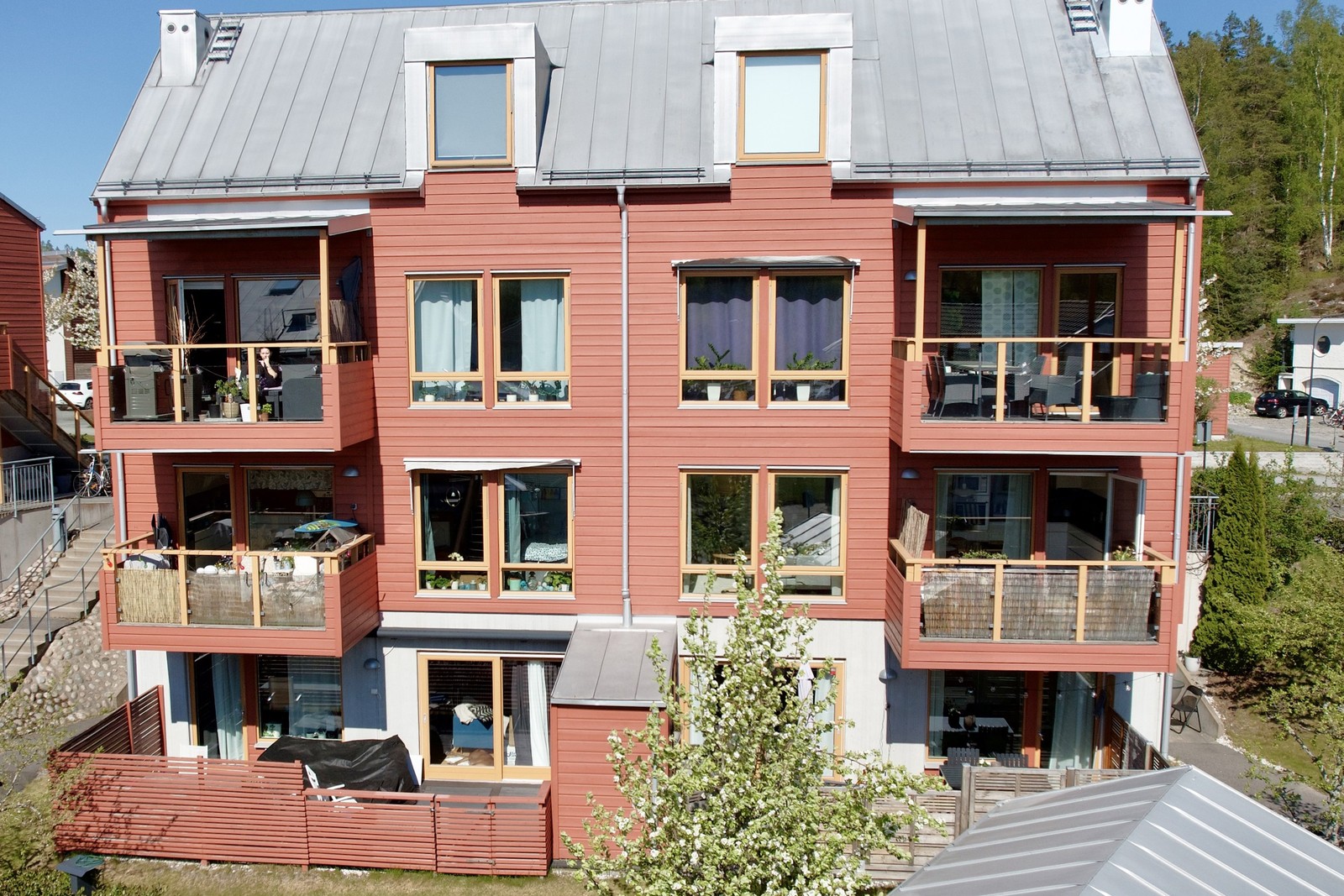 Uteplatsen längst ner till höger