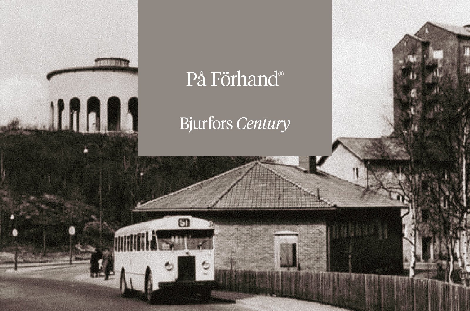 Guldhedens Vattentorn under 1950-talet