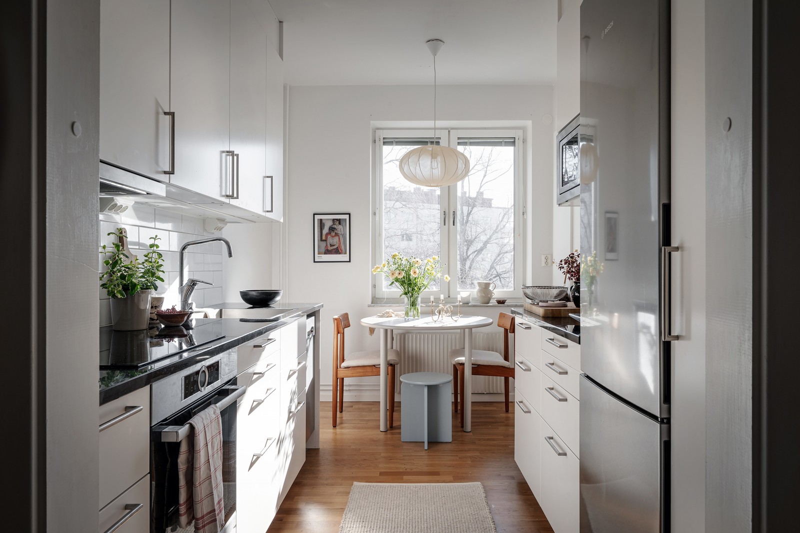 Trivsamt och välplanerat kök