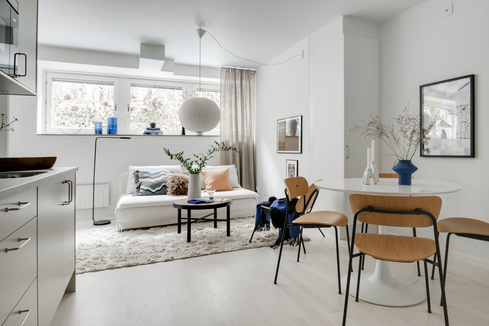 Modern och rymlig etta mitt i city