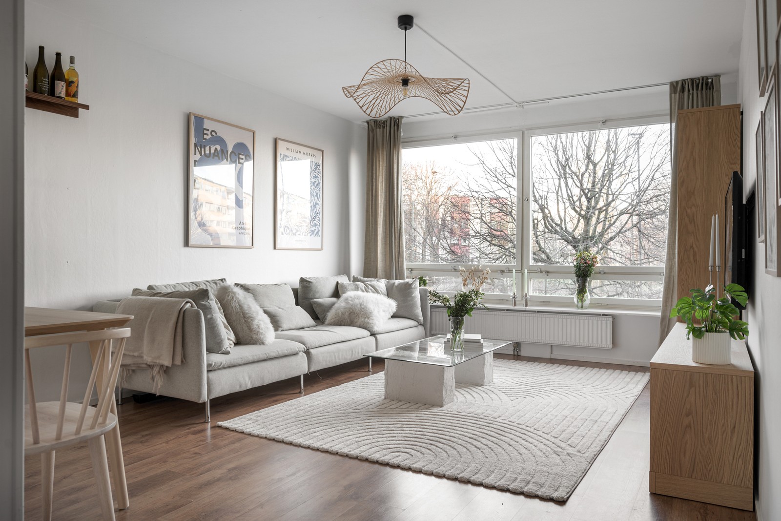 Ljus och modernt boende mitt i city