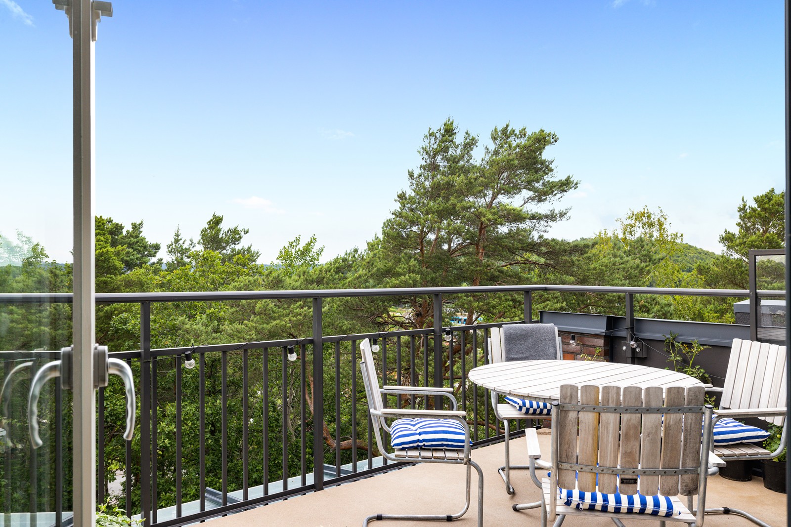 Fantastisk balkong i härligt västläge!