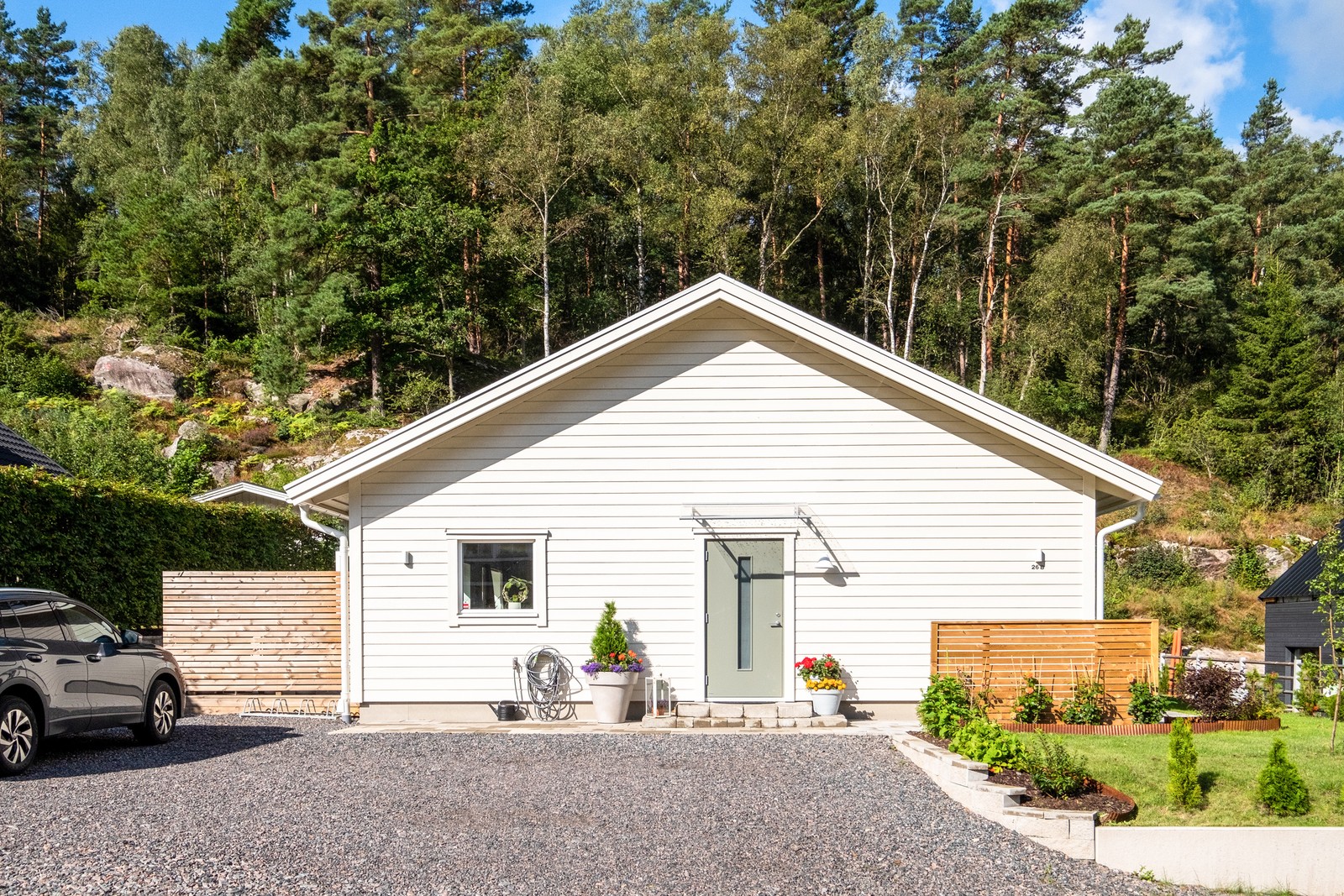 Välkomna till detta nybyggda enplanshus från 2023