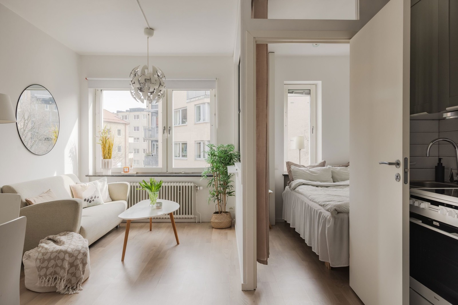 Underbart ljusflöde