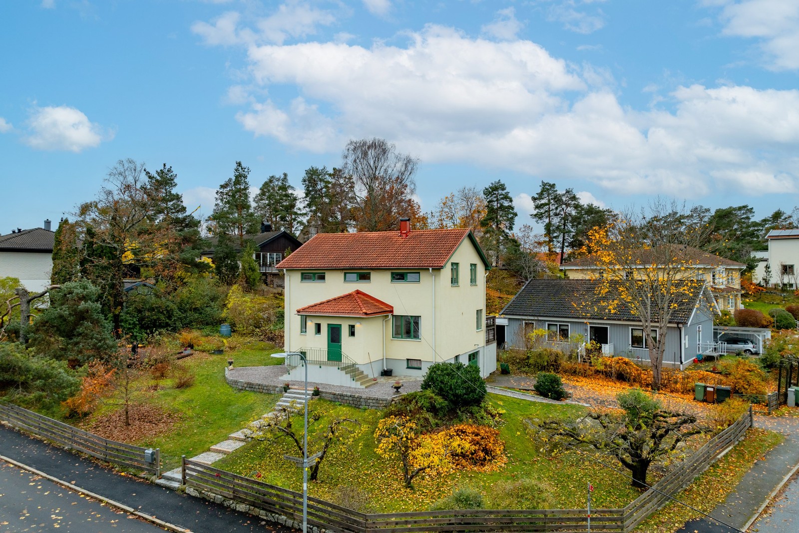 Timmermansvägen 11med högt och soligt läge!