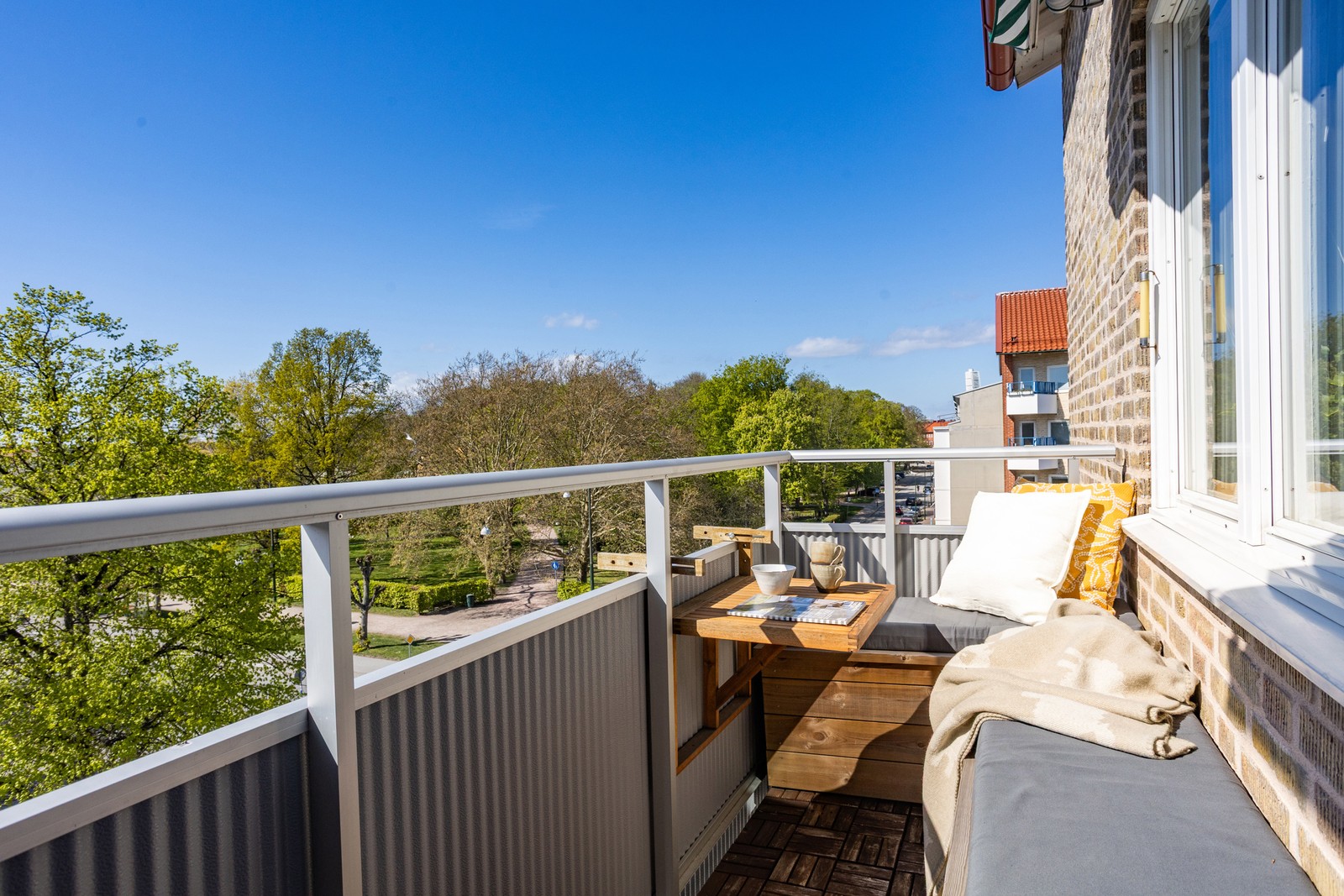 Balkong i västerläge