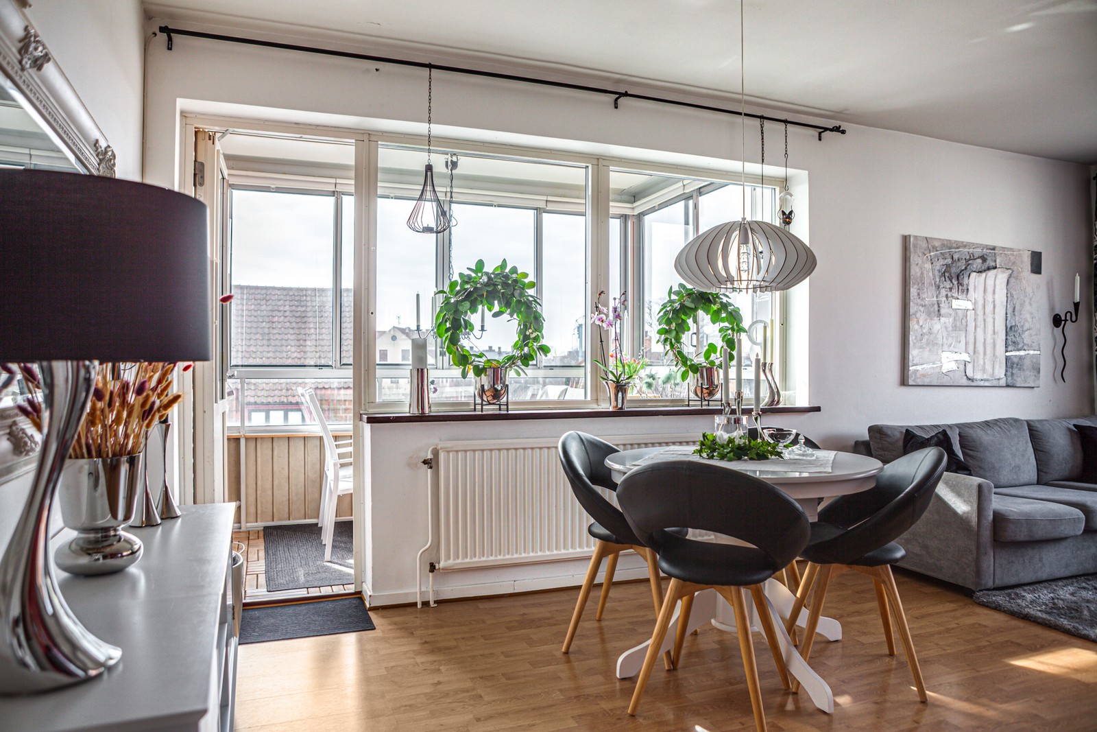 Ljusa ytor och gott om plats