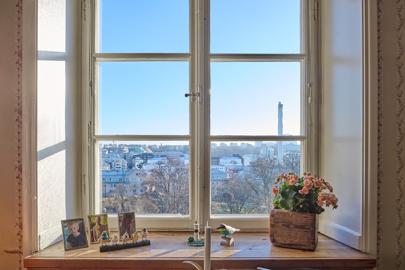 Högst upp i huset med fantastisk utsikt