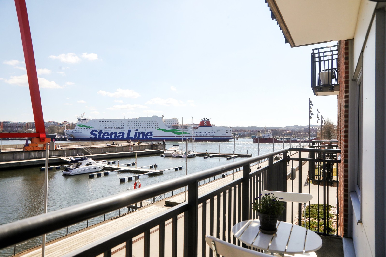 Ett mycket fint läge med första parkett i Eriksberg