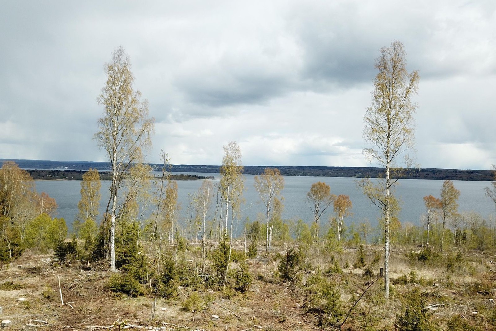 Tomt med fantastiskt utsikt