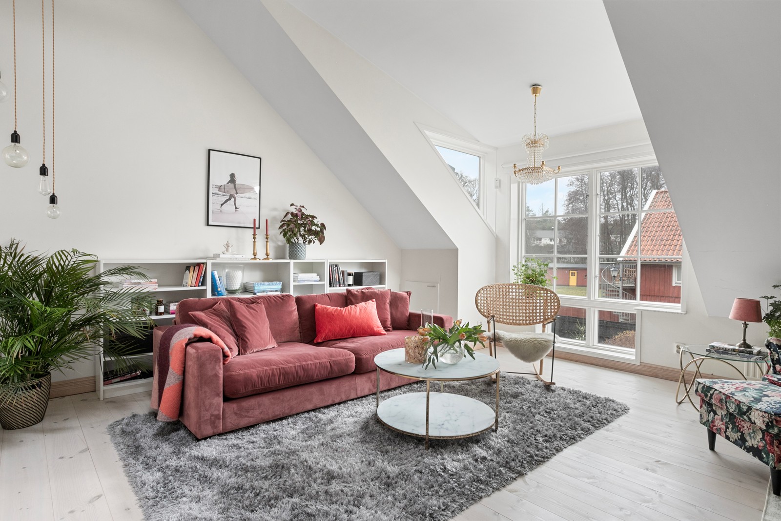 Ljuvligt sällskapsrum, perfekt för både avkoppling och umgänge