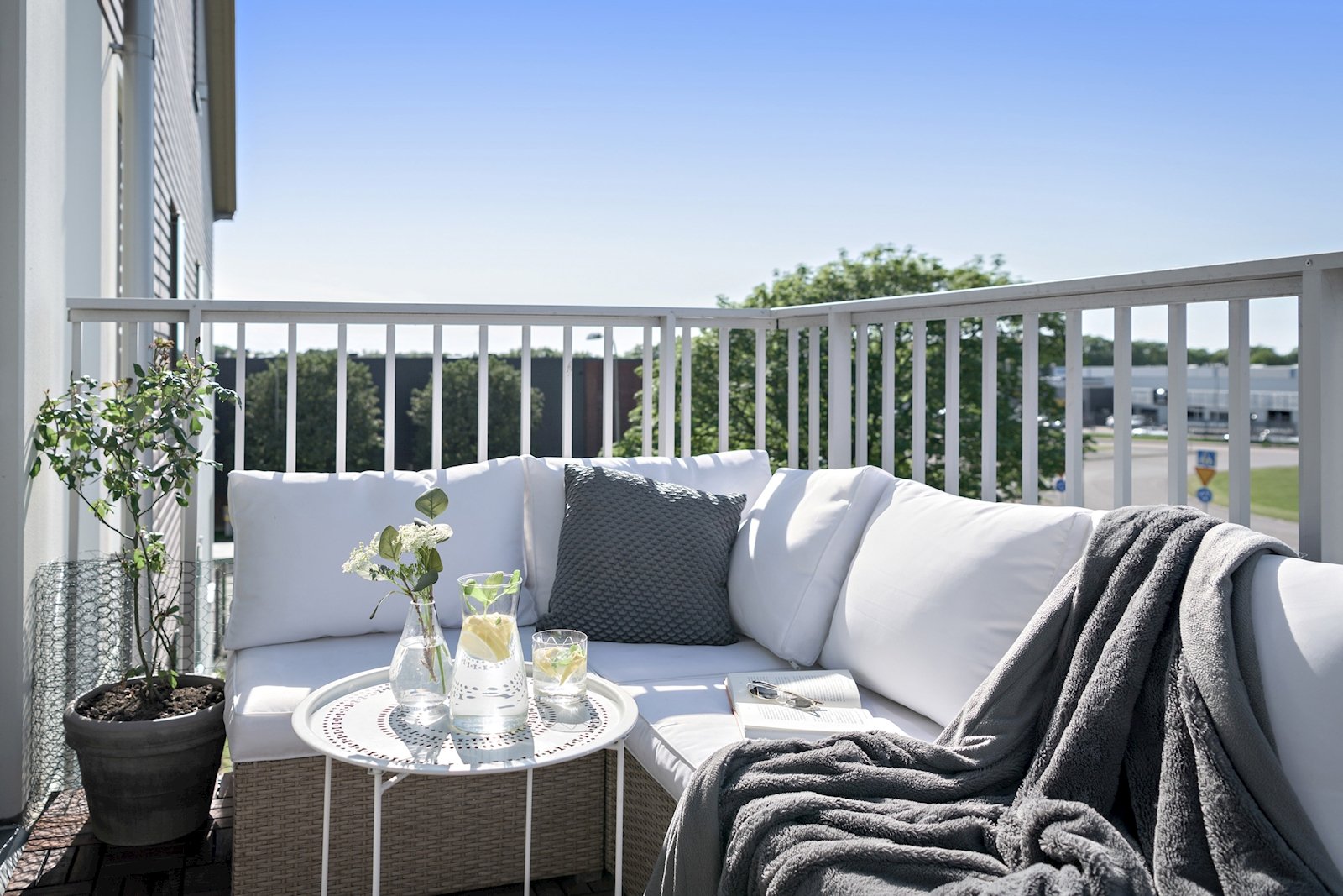 Välplanerad gaveltvåa på populära Lergöksgatan