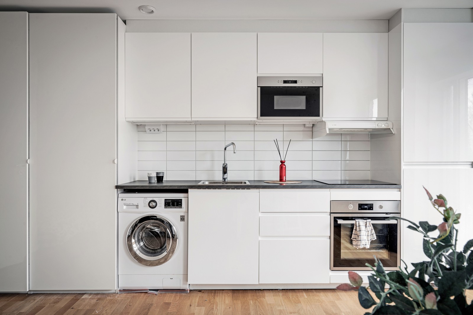 Kök som går i vitt