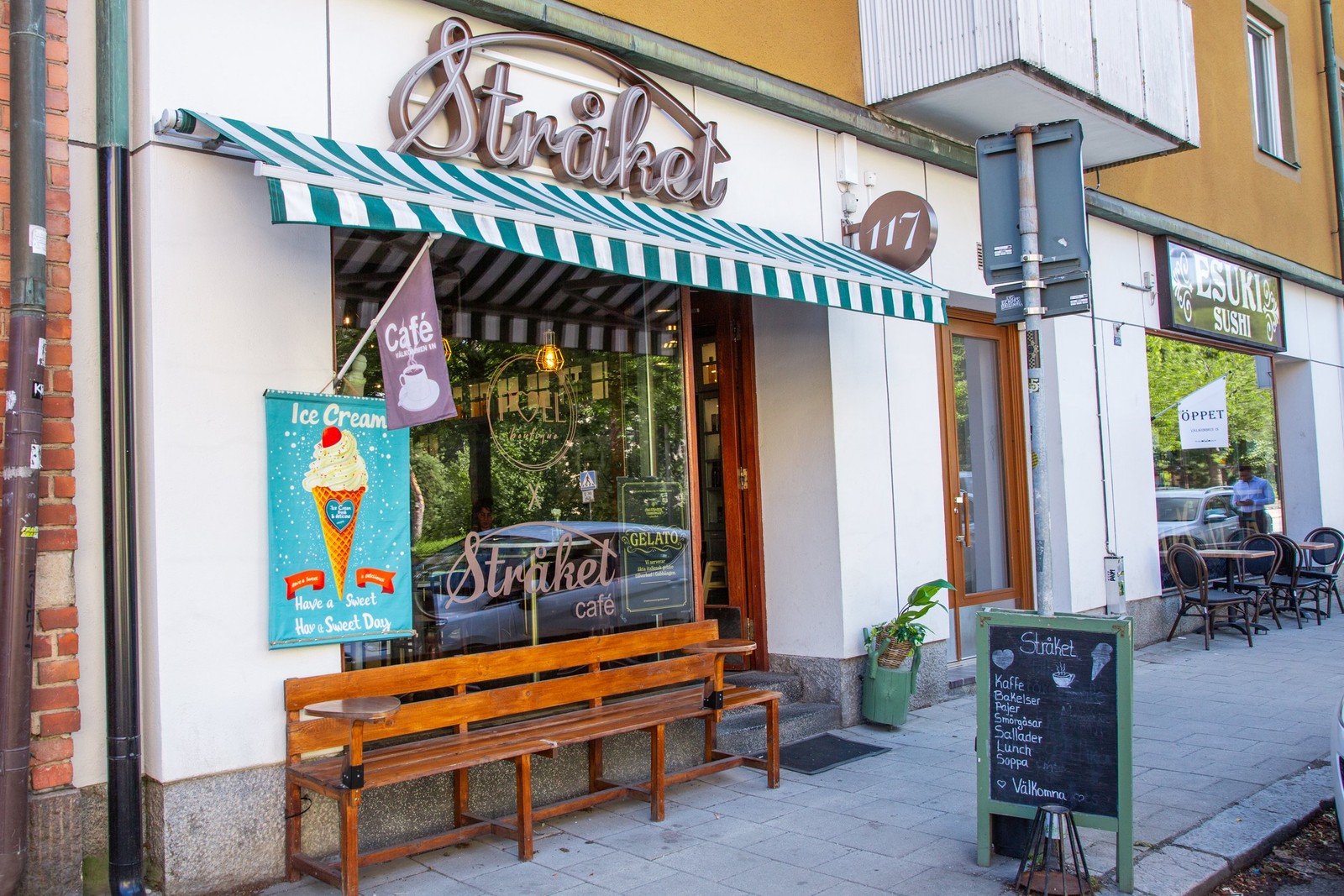 Café Stråket i Råsunda