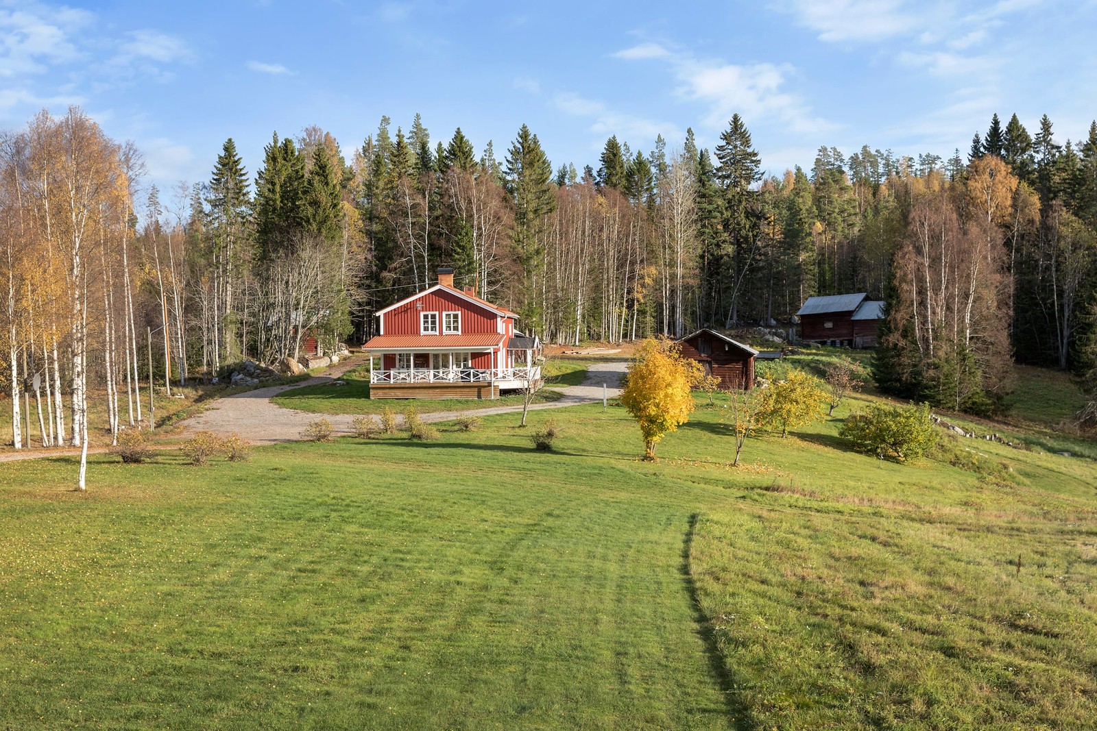 Höstbild från Storbränna