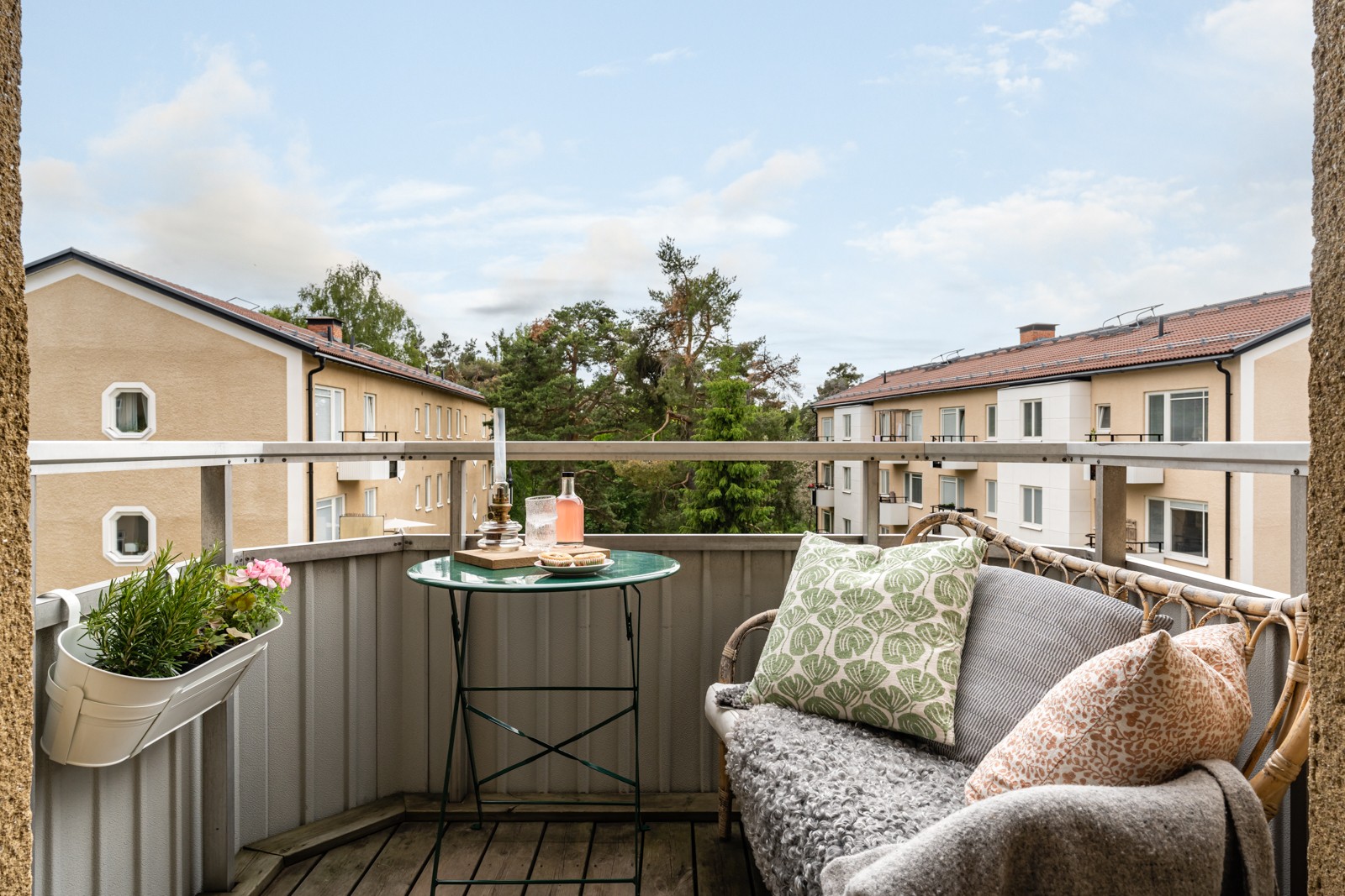 Högt och fritt läge högst upp