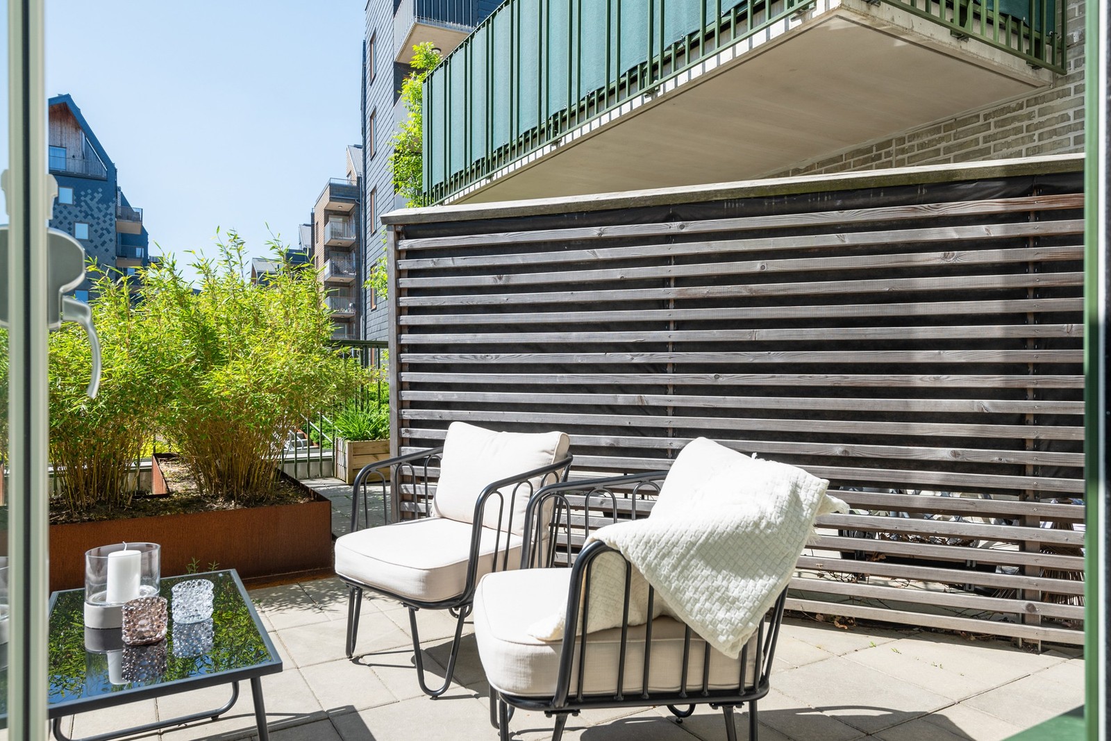 Uteplatsen blir ett av bostadens absoluta attribut och sätter guldkant på tillvaron