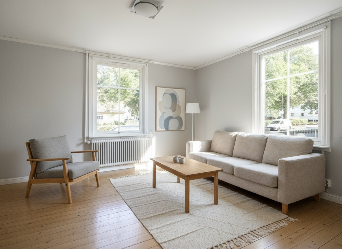 3D-styling - Vardagsrum