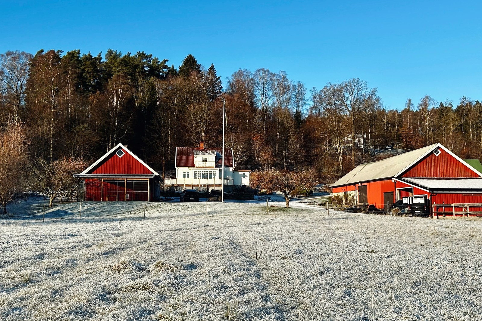 Välplanerad gård med härliga marker (säljarens egen bild)