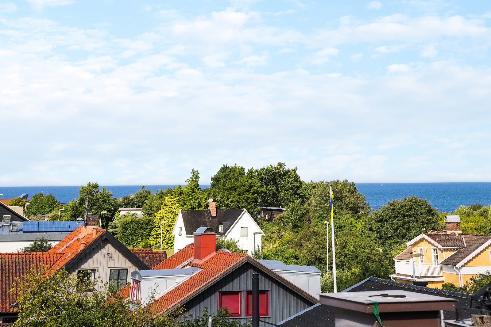 Utsikt från köksfönstret