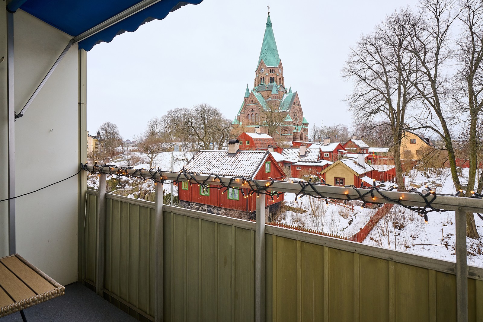 Häftiga vyer och helt insynsskyddat