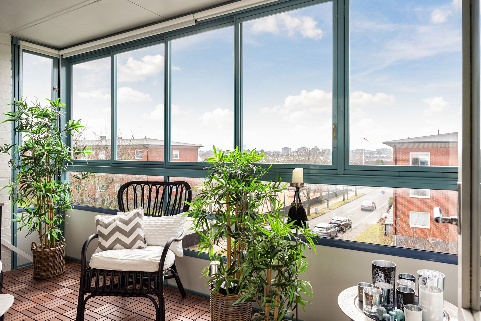 Genomgående gavellägenhet på populära Kungahusen