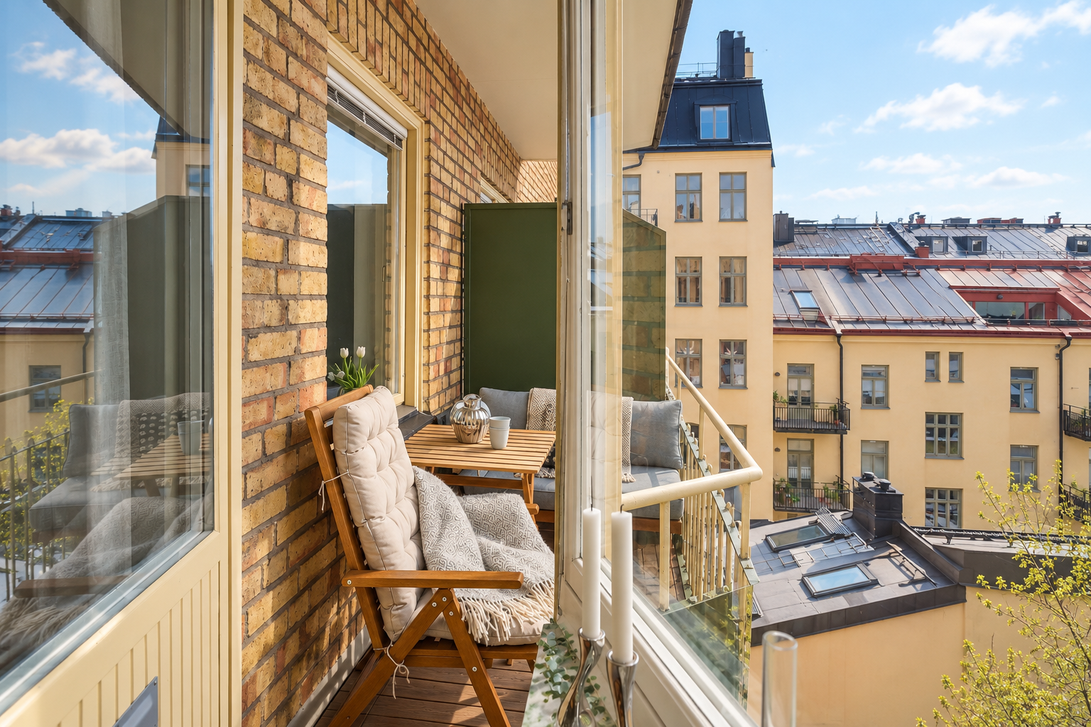 Välkomna upp till 4 trappor