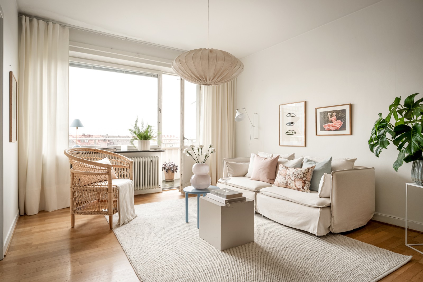 Välkommen till denna smakfulla tvåa