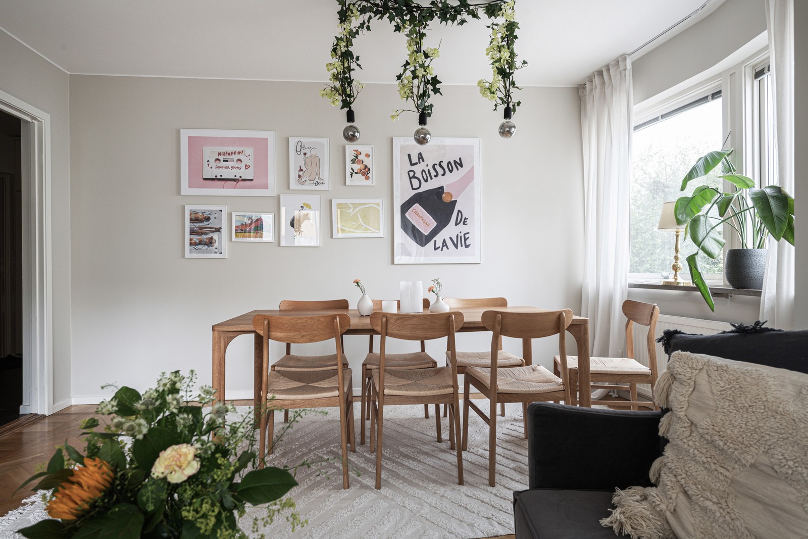 I ett av Borås mysigaste kvarter finner vi denna hörnlägenhet om två rum och kök