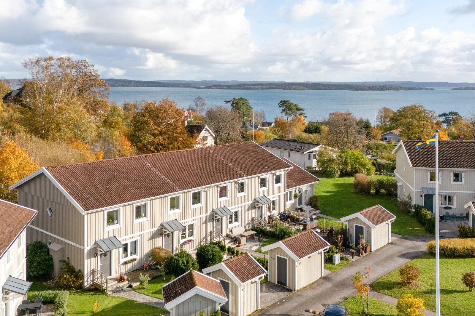 Gångavstånd till salta bad och vacker natur