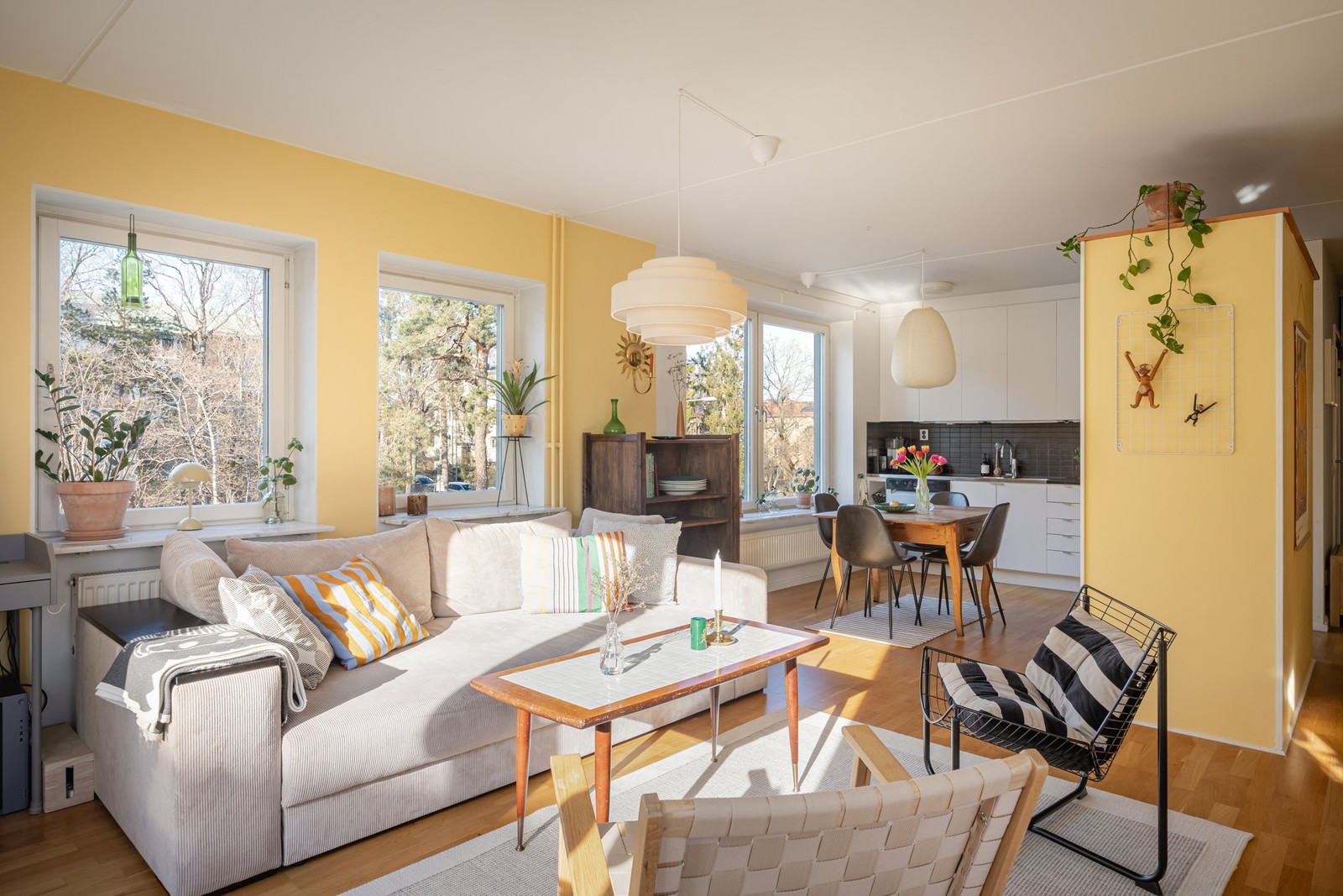 Strålande ljusinsläpp