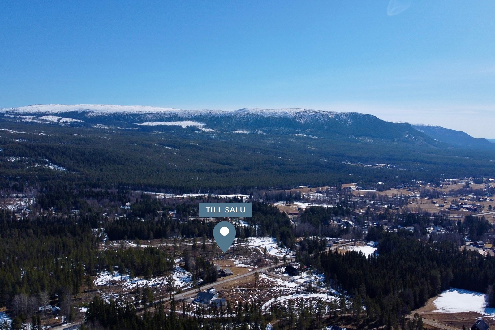 Överiktsbild med pin