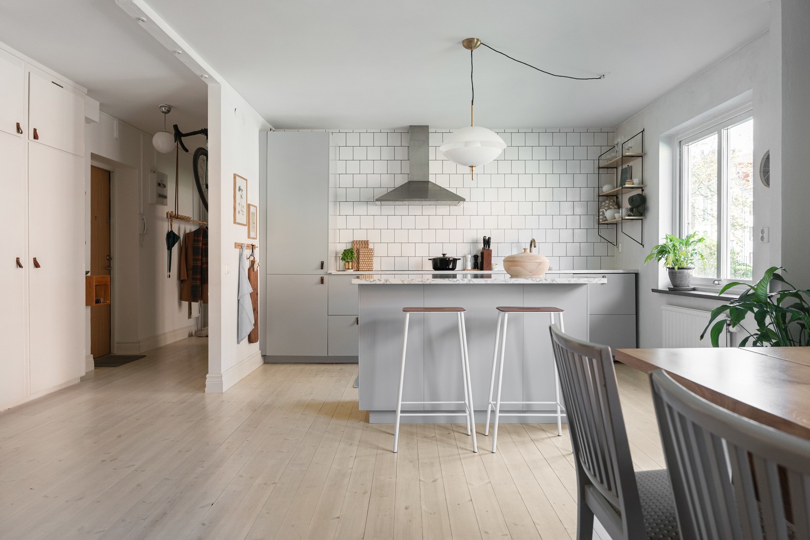 En öppen och trevlig planlösning!