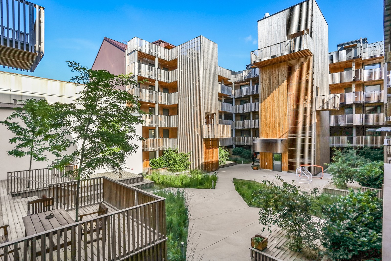 Den spektakulära innergården