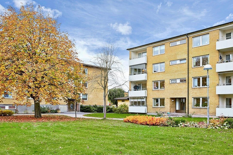 Föreningens trivsamma innergård