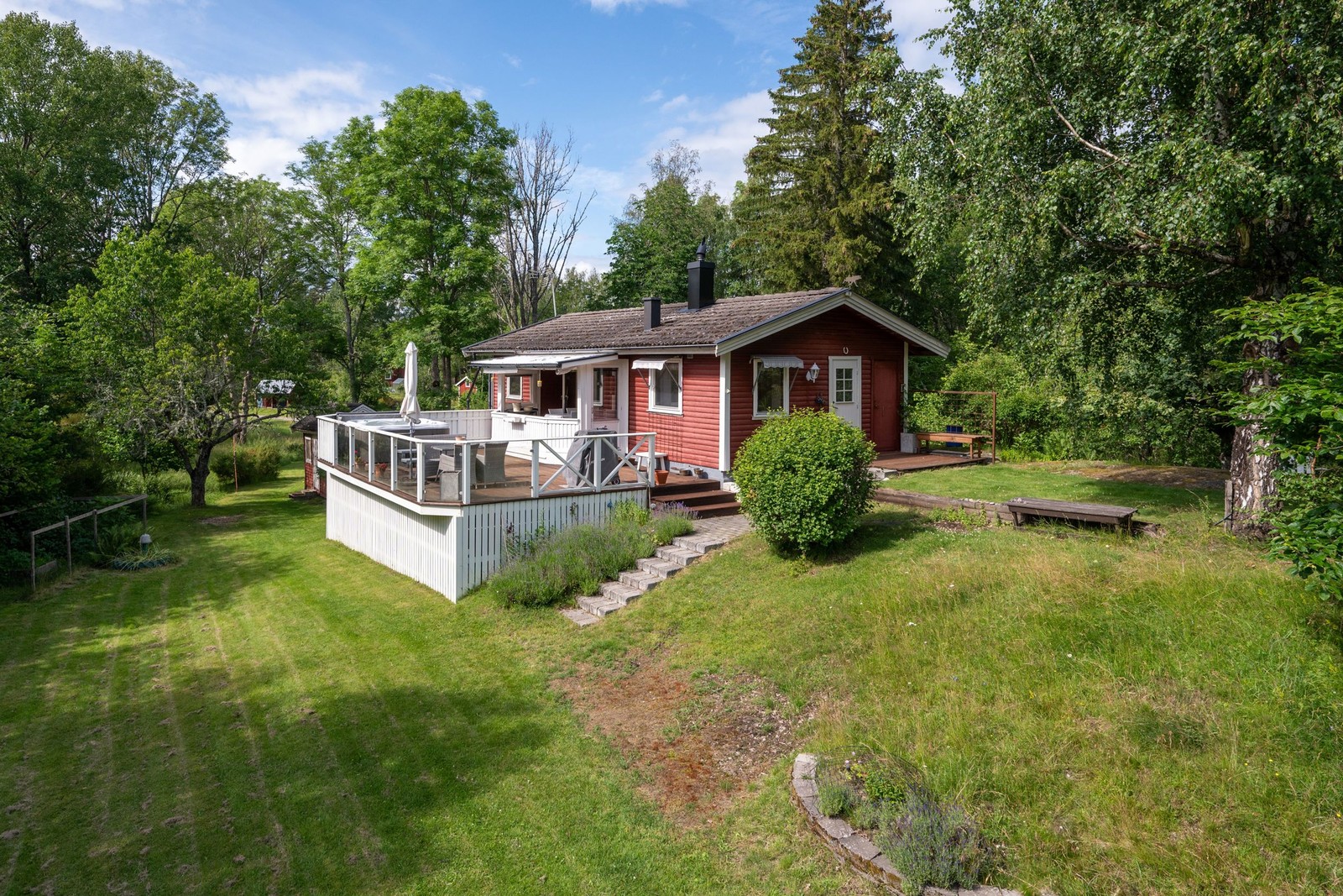 Högt och fint läge