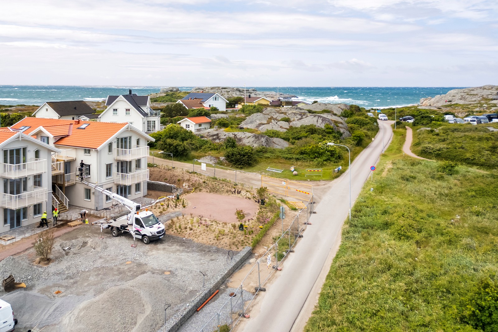 Havet finns åt tre håll