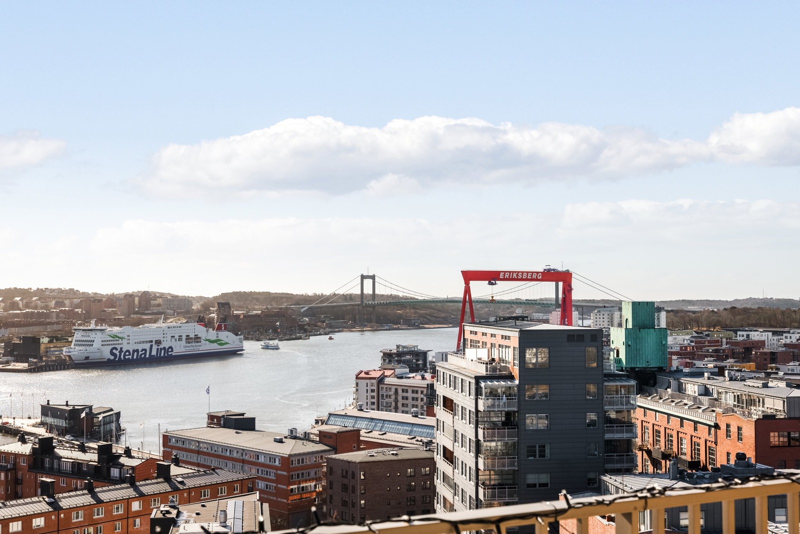 Välkommen till en riktig drömbostad med panoramautsikt över Göteborg