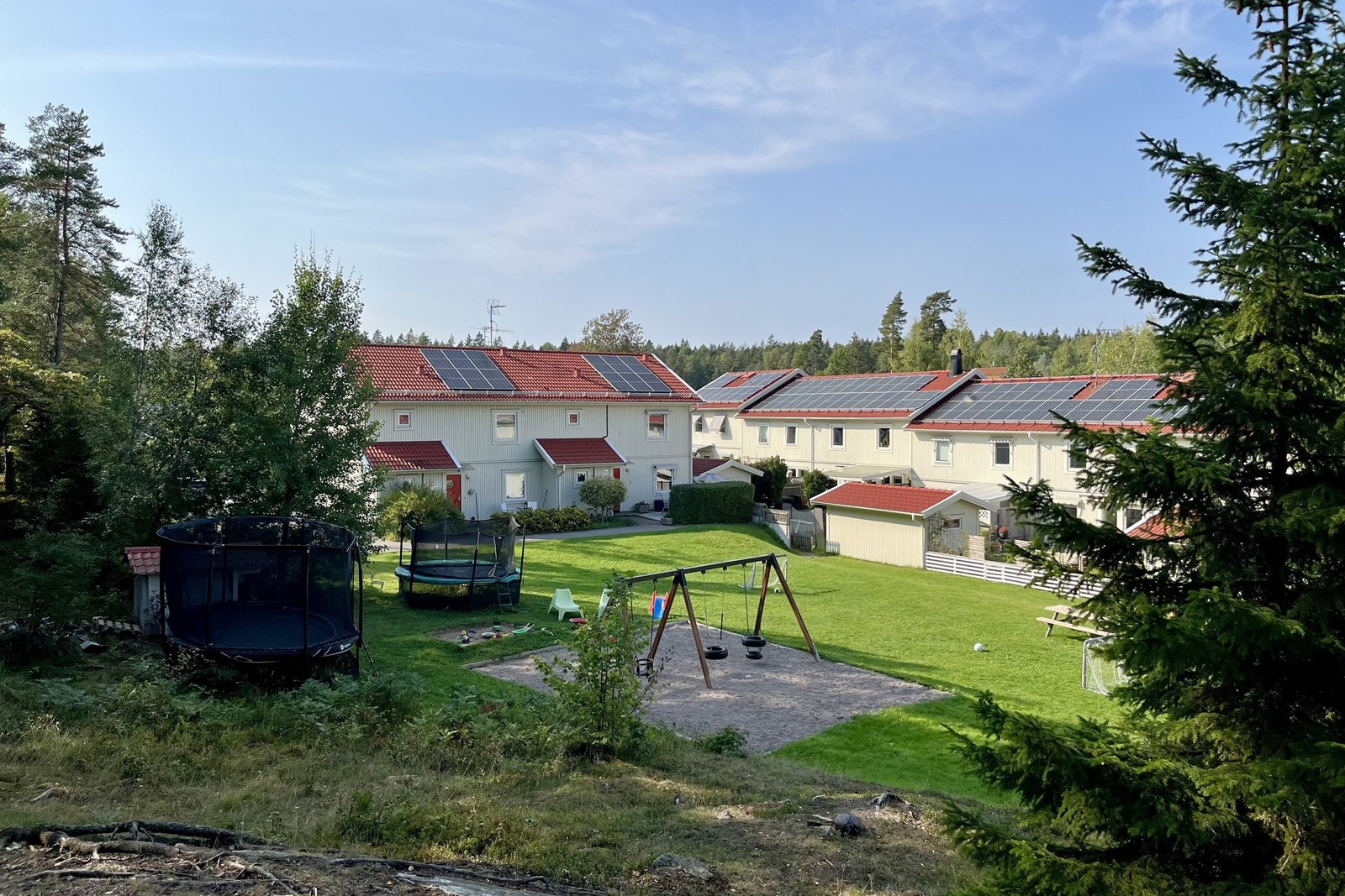 Gavelläge vid innergården