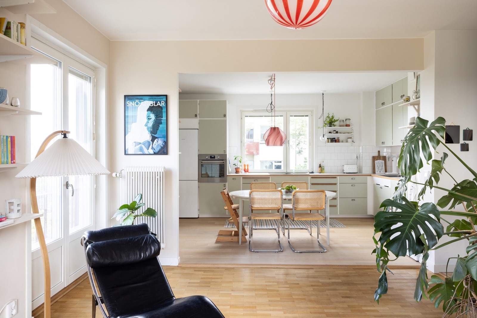 Härlig öppen planlösning