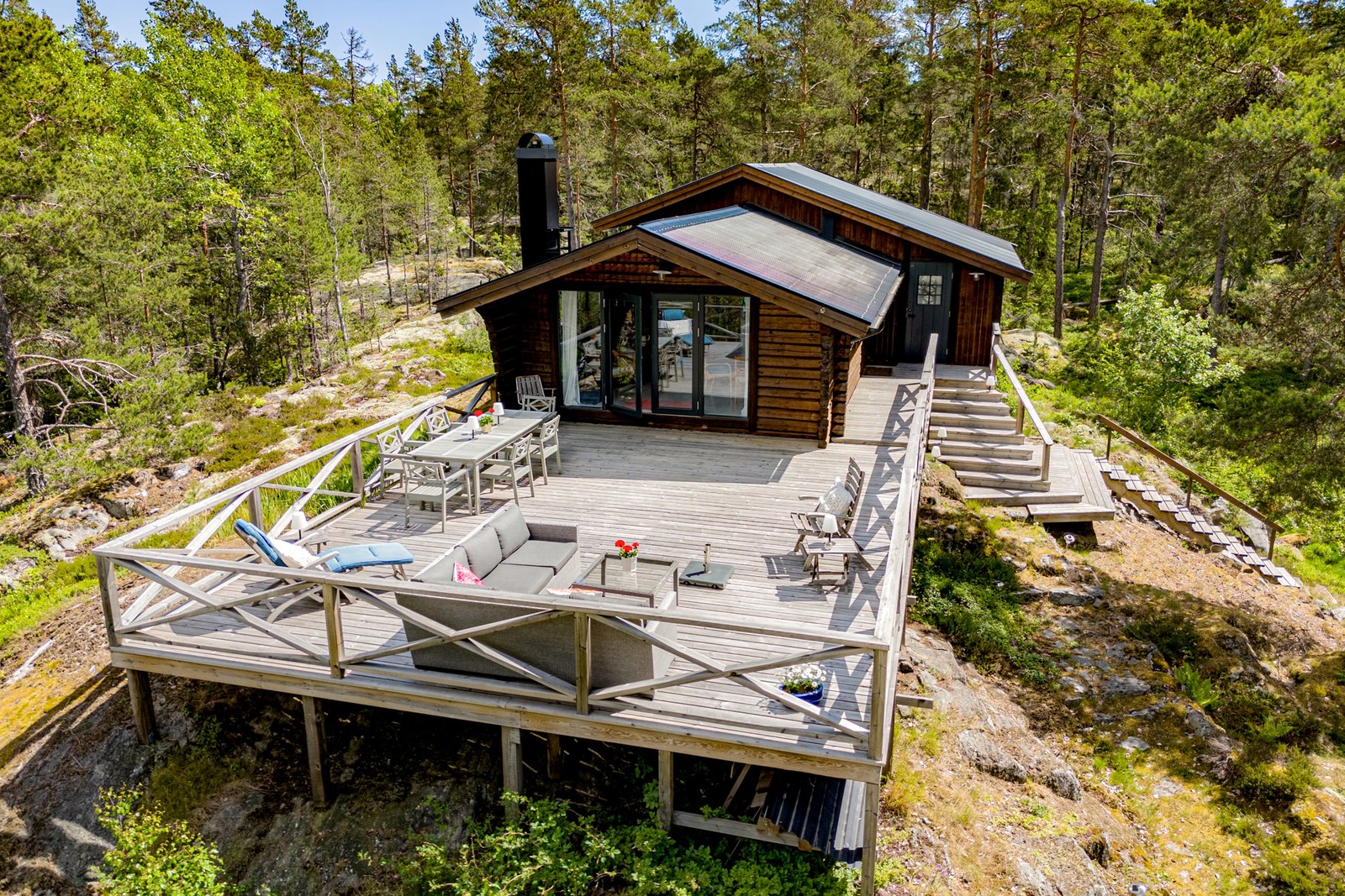 Granne med trädtopparna
