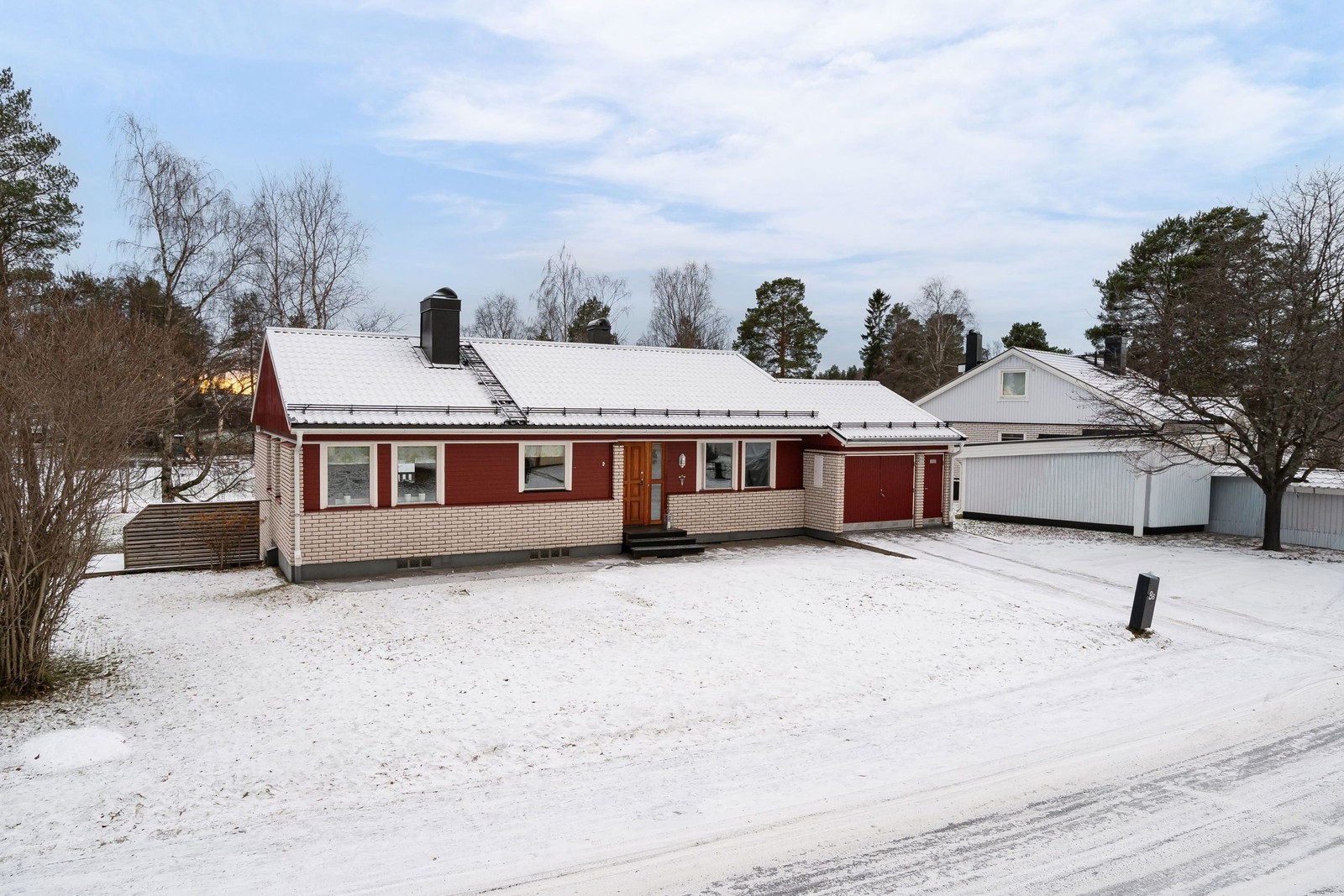 Gediget hus på trevlig adress