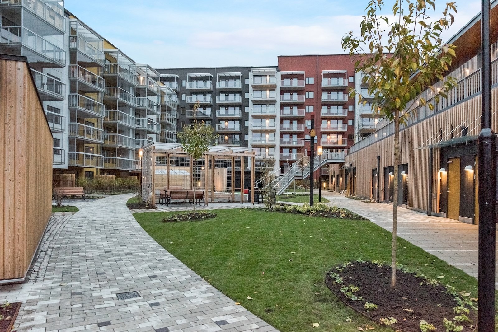 Den gemensamma innergården