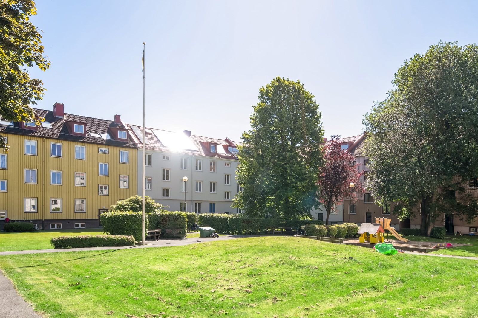 Den härliga innergården
