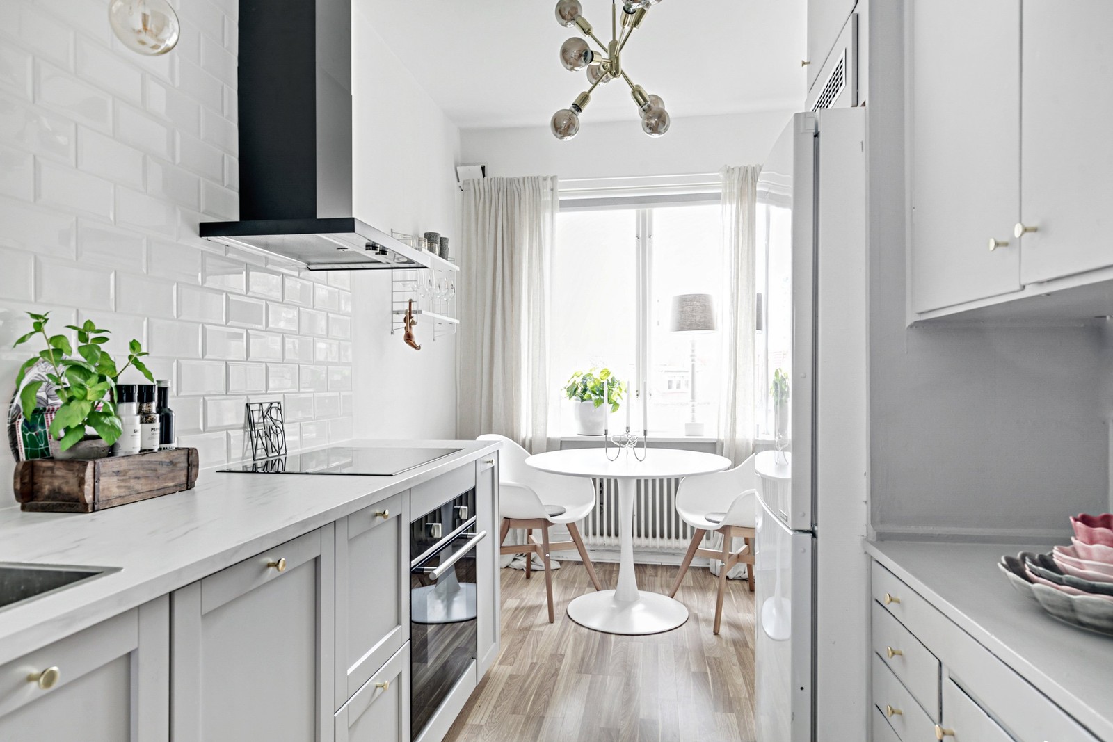 Ett trevligt och ljust kök.