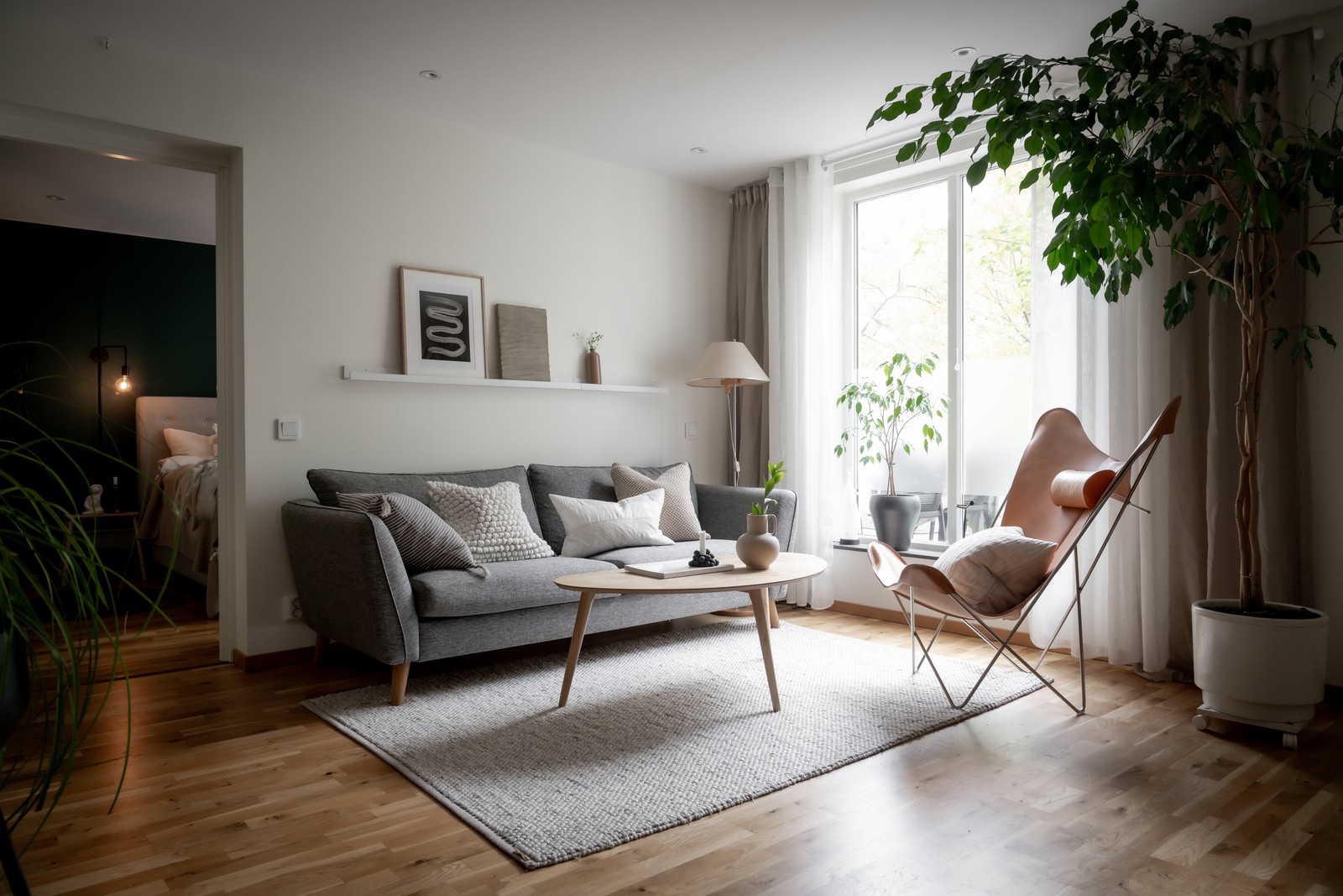 Unik studiolägenhet där ljus och rymd är ledorden