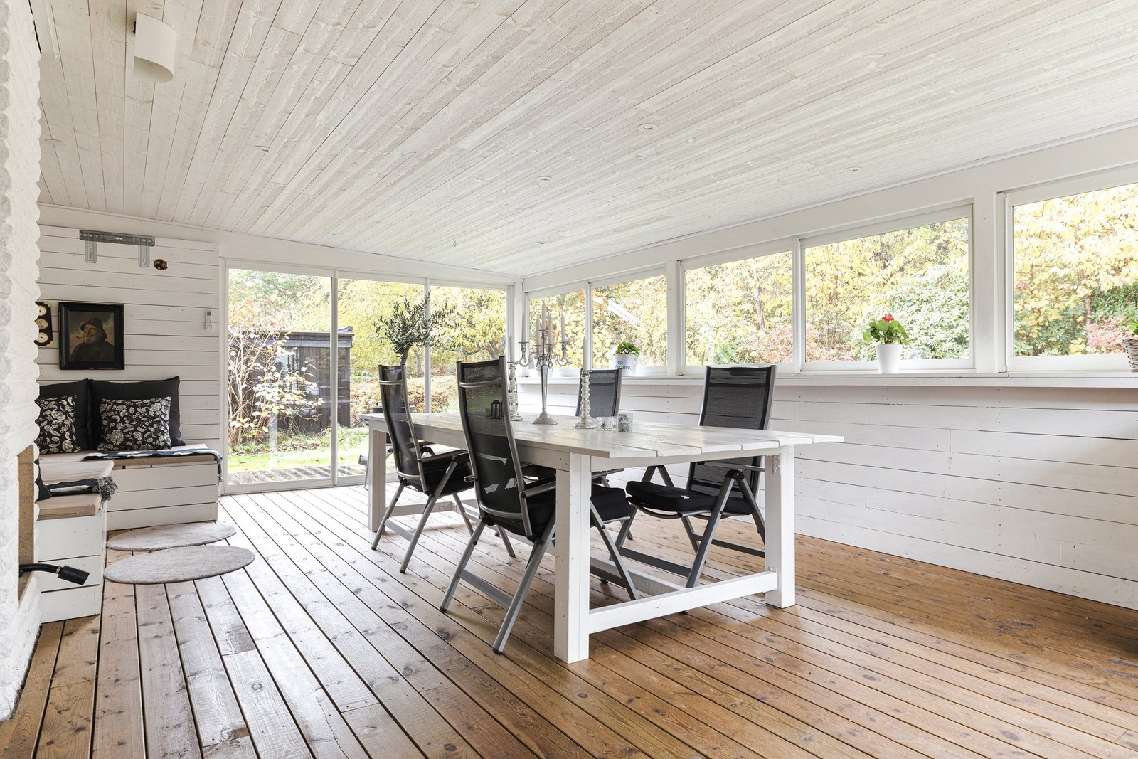 Ett underbart uterum. Med plats för allt och alla.