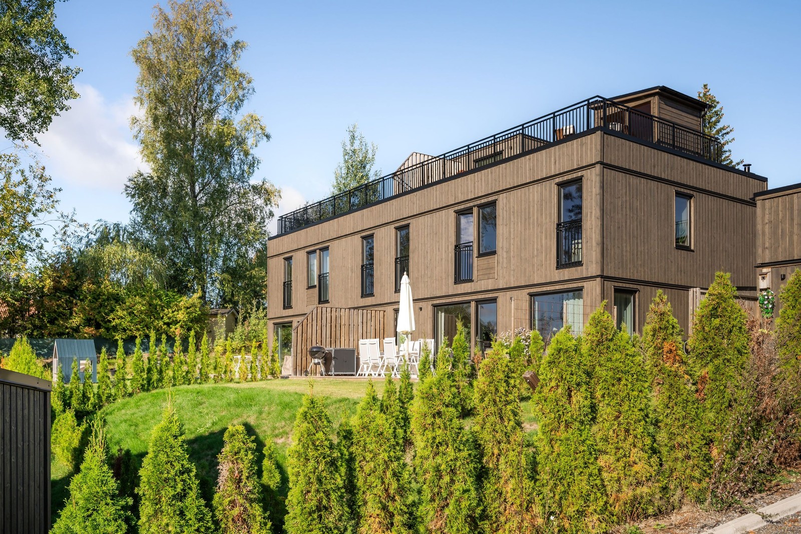 Modernt parhus från 2024