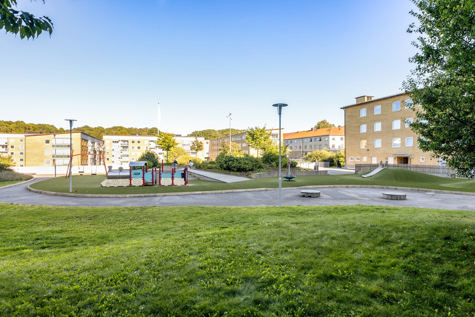 Lekplatsen på Västra Stillestorpsgatan