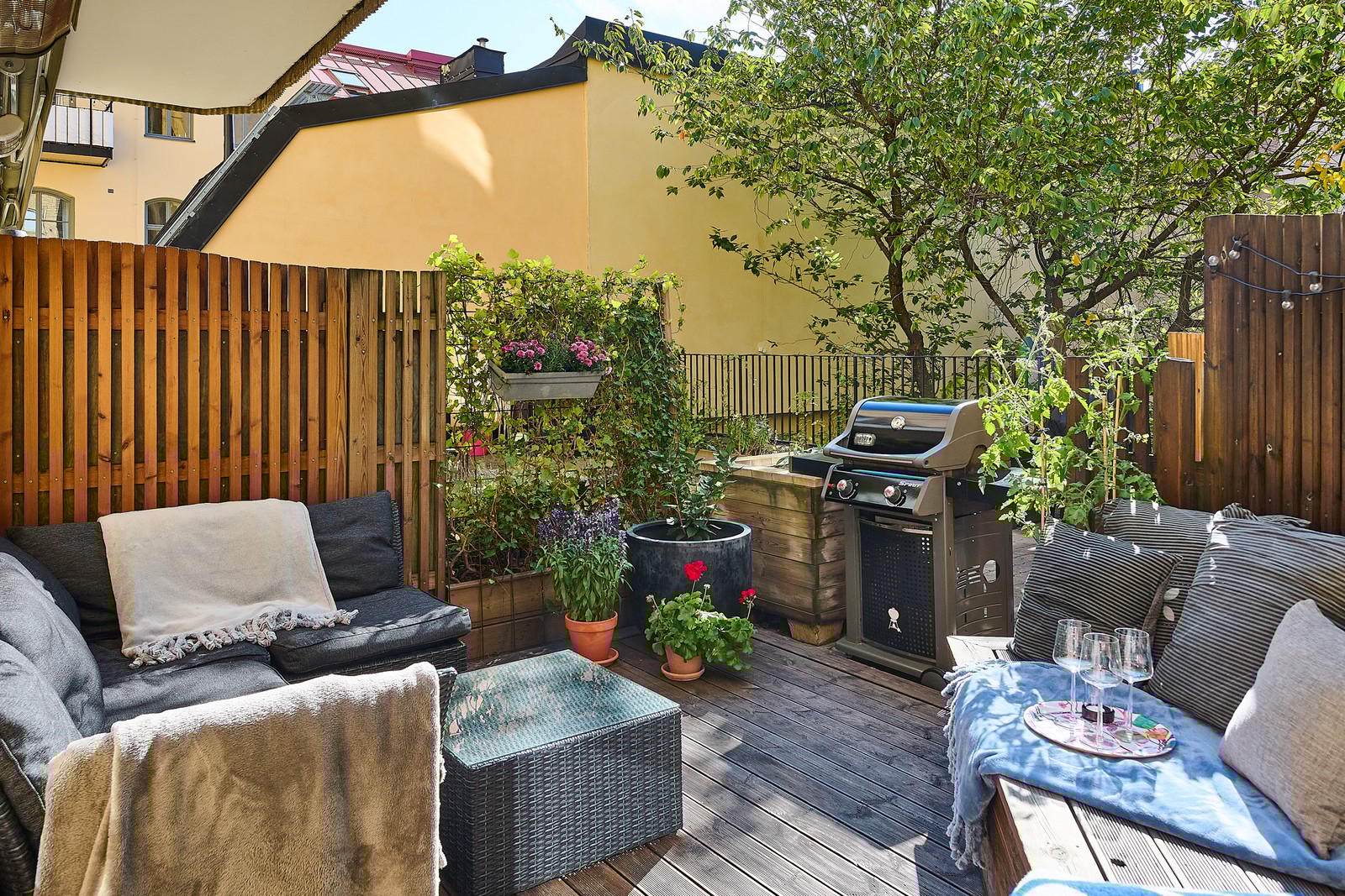 Yteffektiv 2:a med egen uteplats